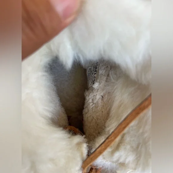 Sorel Women's Brown Boots with Cream Fur - Picture 11 of 14